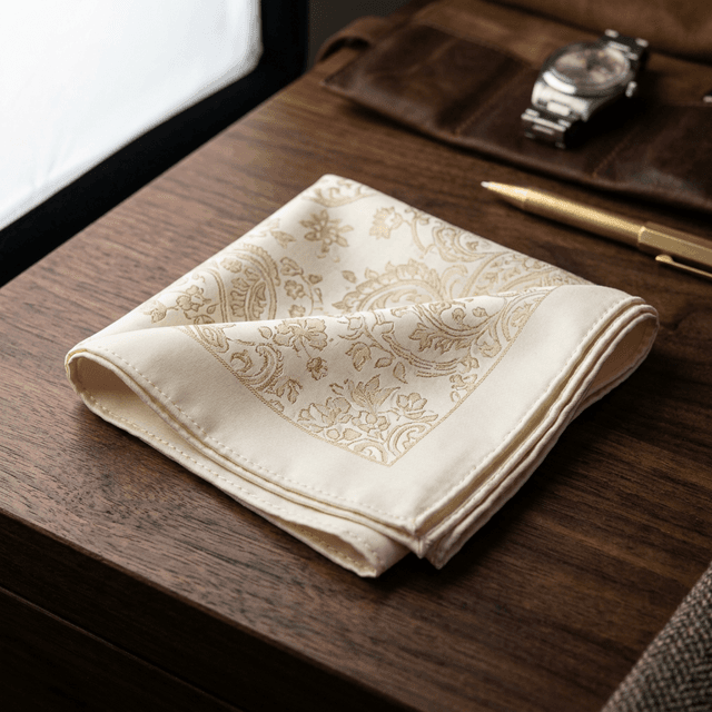 Ravello Pocket Square product shot